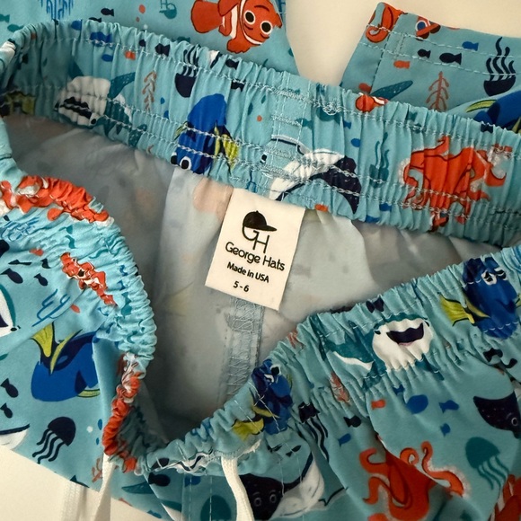 George Hats Finding Nemo Hybrid Swim Shorts 5-6y - Picture 3 of 4